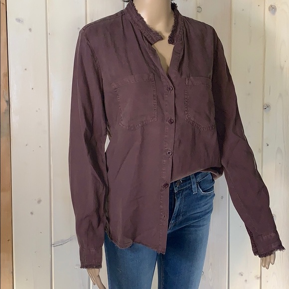 Bella Dahl Eyelet Embroidery Button Down
